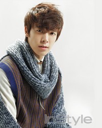 Super Junior's Donghae для InStyle Korea January 2011